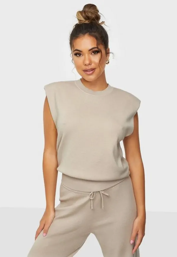 Object Collectors Item Objdevoe Sl Knit Top 116 Linnen