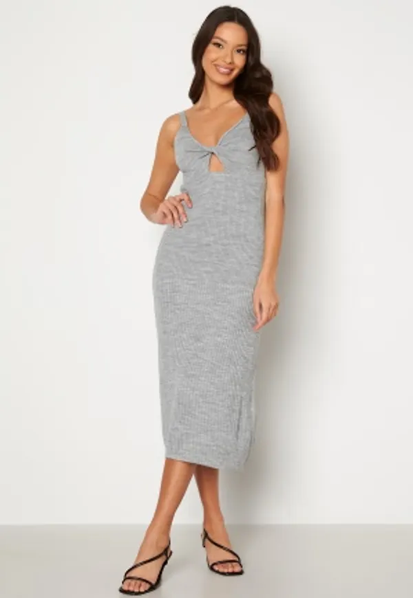 Trendyol Quinn Cut Out Dress Gray S