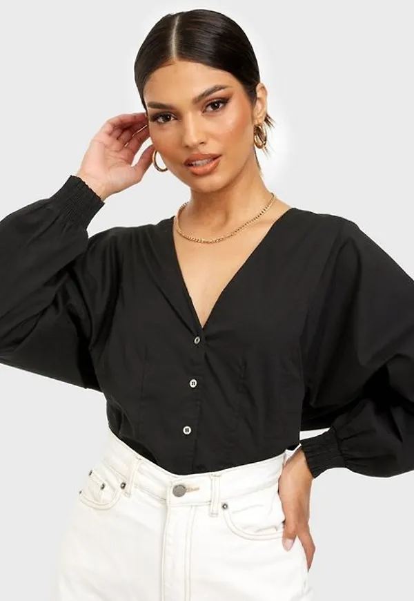 Co'couture Cosmo V-Neck Shirt Vardagsblusar