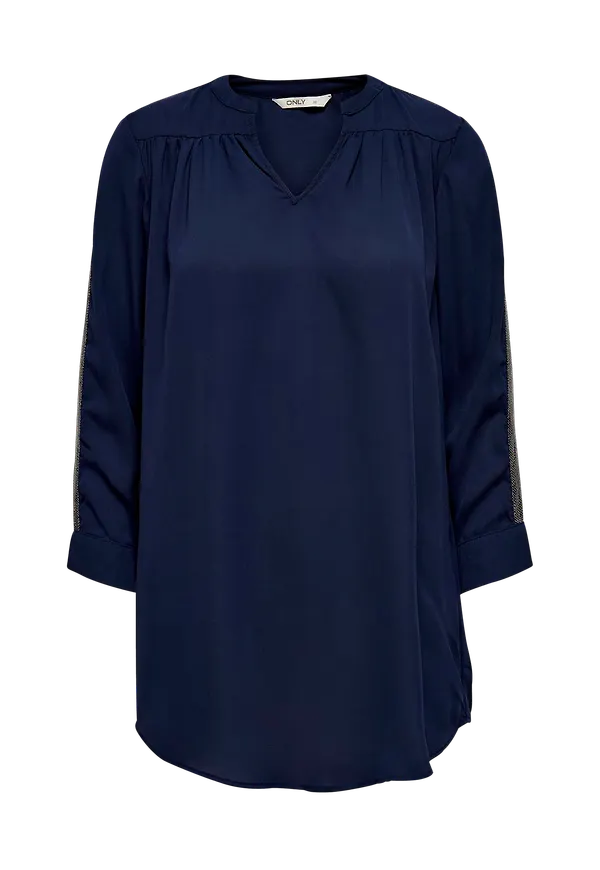 Only - Tunika onlTimca 7/8 Tunic Wvn - Blå