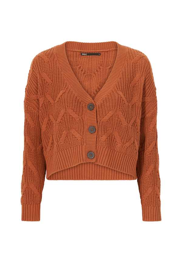 Only - Cardigan onlMette L/S - Brun