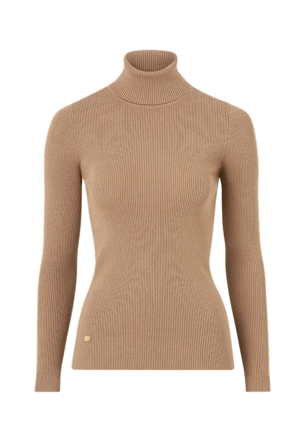 Lauren Ralph Lauren - Polotröja Sweater Amanda Long Sleeve - Beige