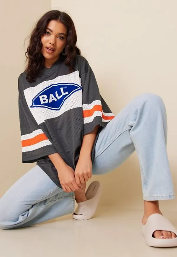 BALL Ball Biggie Mesh Tee T-shirts Black