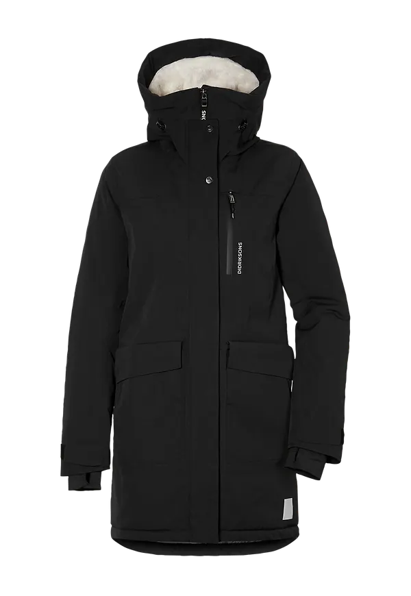 Didriksons - Parkas Ciana Wns Parka - Svart