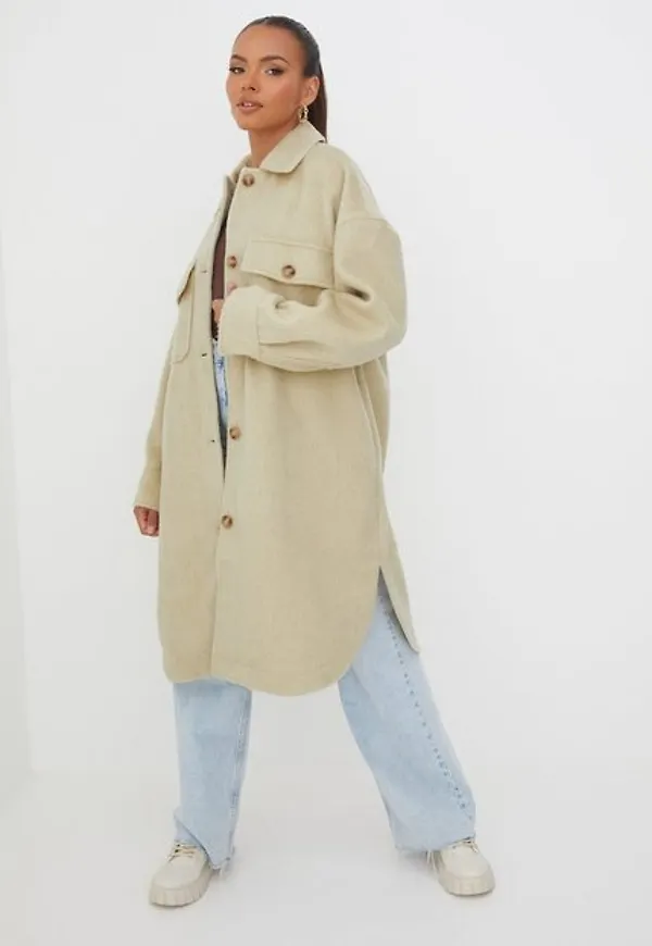 Gina Tricot Nejla Shirt Jacket Kappor