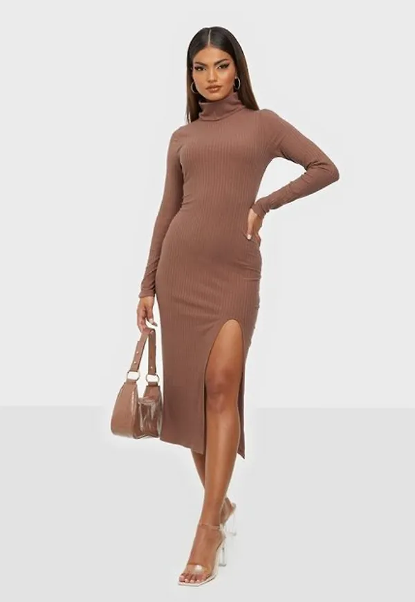 NLY Trend Amaze Me Rib Dress Fodralklänningar