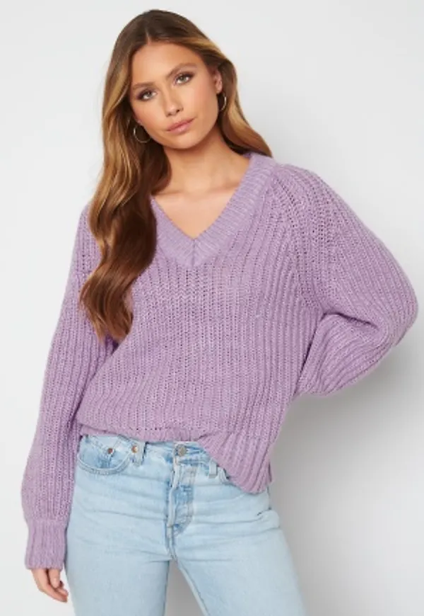 Object Collectors Item Jamalia L/S Knit Pullover Orchid Bloom L
