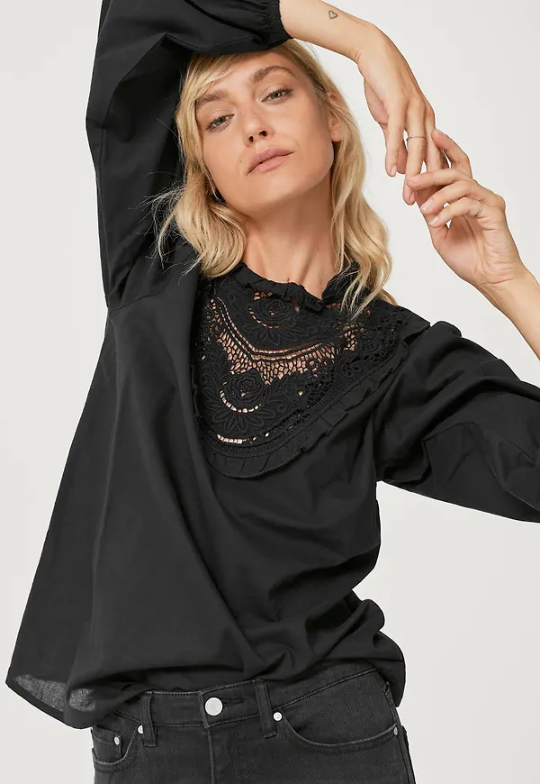 Ellos - Blus Clara - Svart
