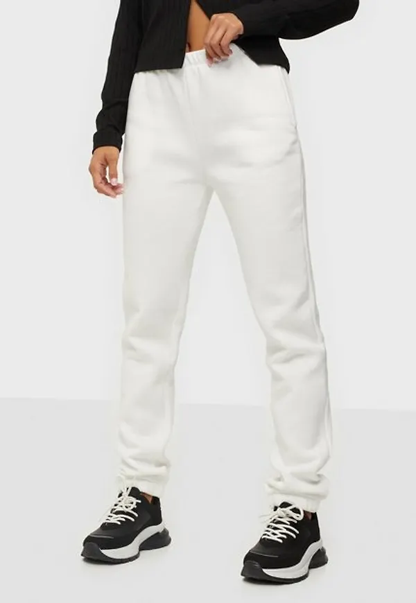 NLY Trend Cozy Sweat Pants Byxor Vit