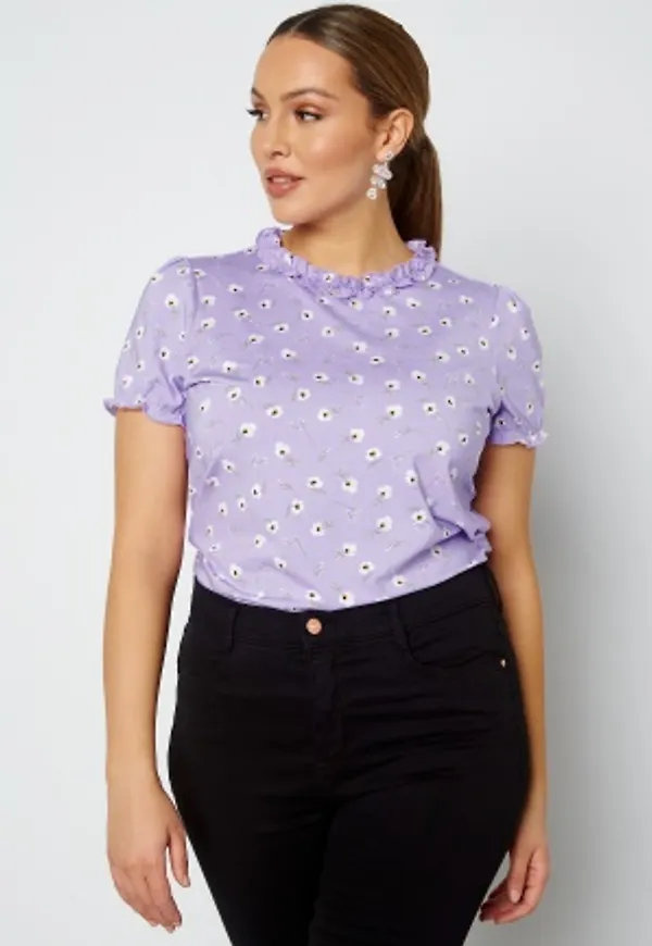 BUBBLEROOM Ivy short sleeve puff top Floral L