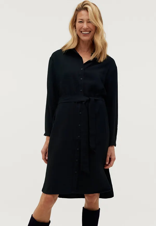 Saint Tropez - Skjortklänning IngridSZ Dress - Svart