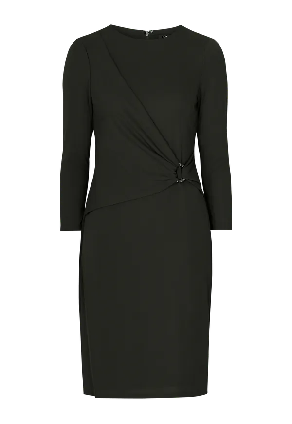 Lauren Ralph Lauren - Klänning Matte Jersey Dress - Svart