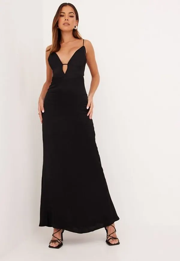 Bardot Karlotta Slip Dress Maxiklänningar