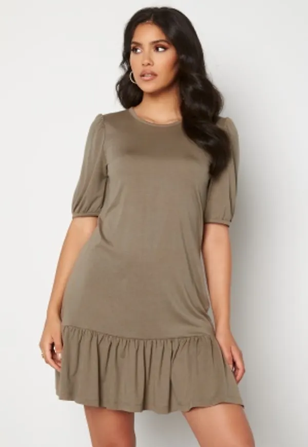 JDY Urban Gabriella S/S Dress Toasted Coconut/Mela S