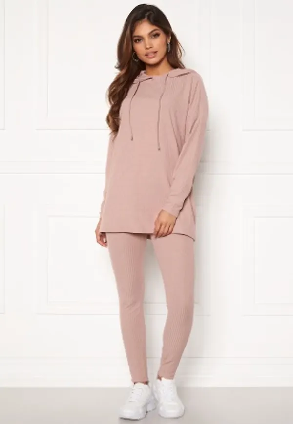 Pieces Ribbi HW Leggings Misty Rose XS