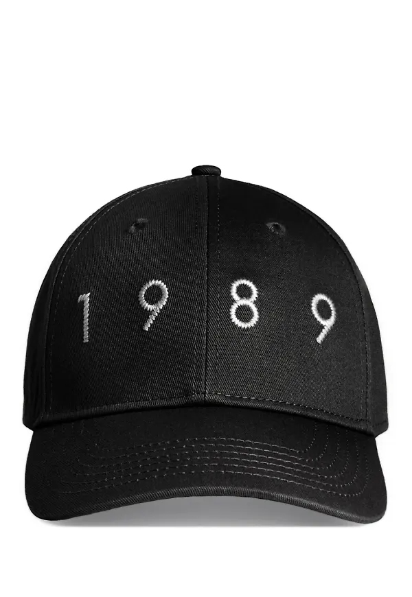 1989 STUDIO keps med broderad logotyp - Svart