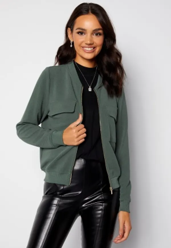 Happy Holly Maya pocket jacket Dusty green 44/46
