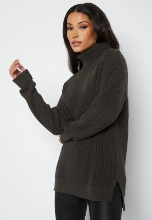 Happy Holly Lucy turtle neck sweater Khaki green 40/42