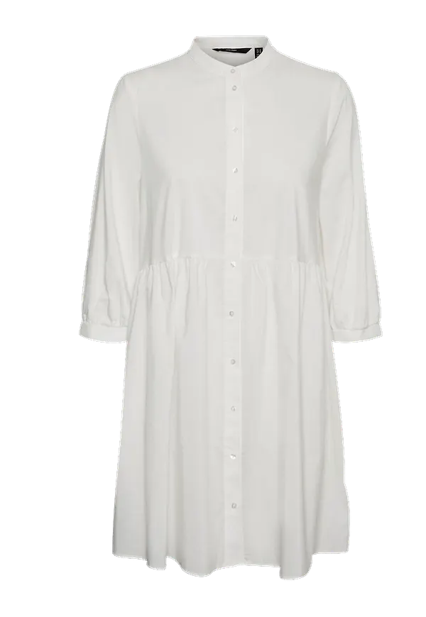 Vero Moda - Klänning vmSisi 3/4 Dress - Vit