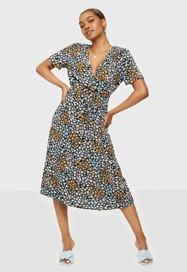 Selected Femme Slfmoxy Damina Ss Aop Midi Dress M Klänning