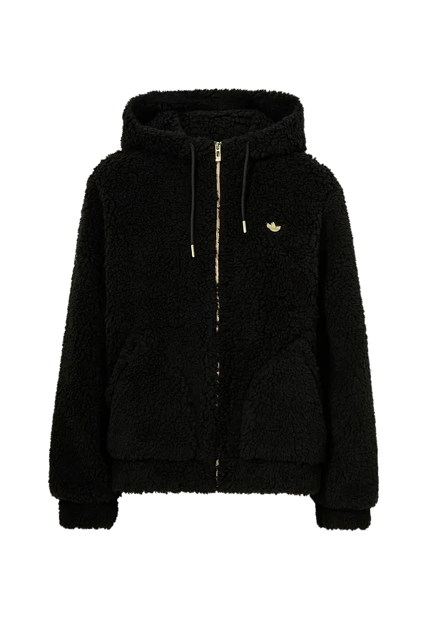 adidas Originals - Fleecejacka Sherpa Jacket - Svart