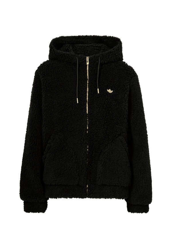 adidas Originals - Fleecejacka Sherpa Jacket - Svart