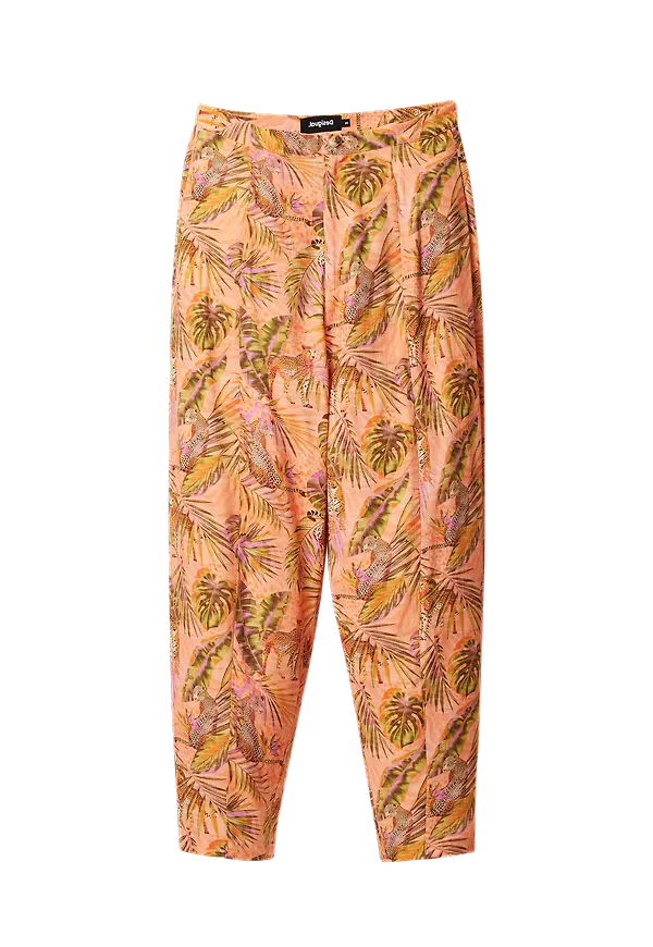 Desigual - Byxor Pant_Safari 3146 - Orange