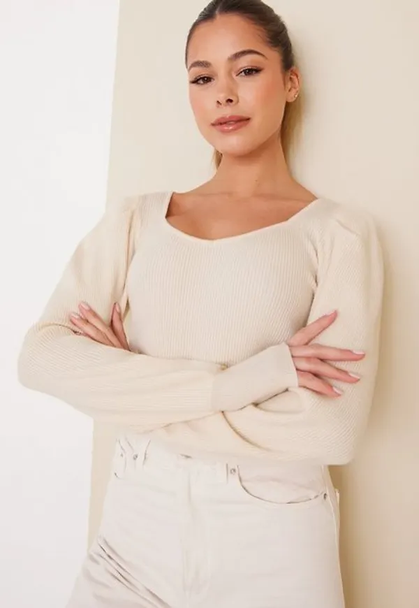 Vila Vicissy L/S Knit Top Stickade tröjor