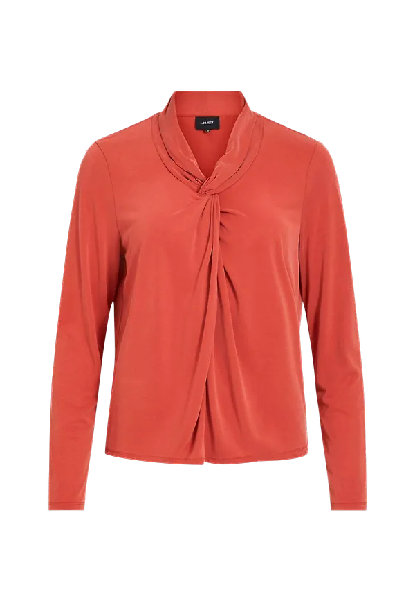 Object - Topp objLisa L/S Top 107 - Röd