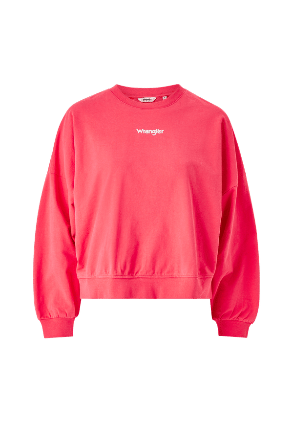 Wrangler - Sweatshirt Summer Weight Sweat - Rosa