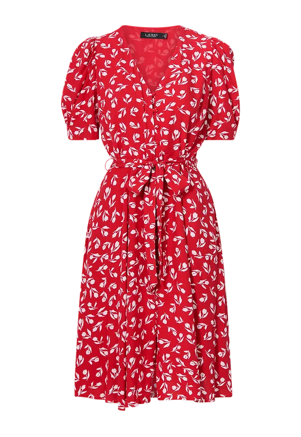 Lauren Ralph Lauren - Klänning Day Dress - Röd