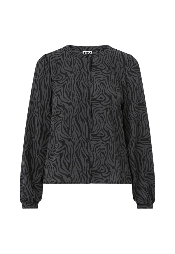 JDY - Blus jdyPiper L/S Shirt Wvn - Svart