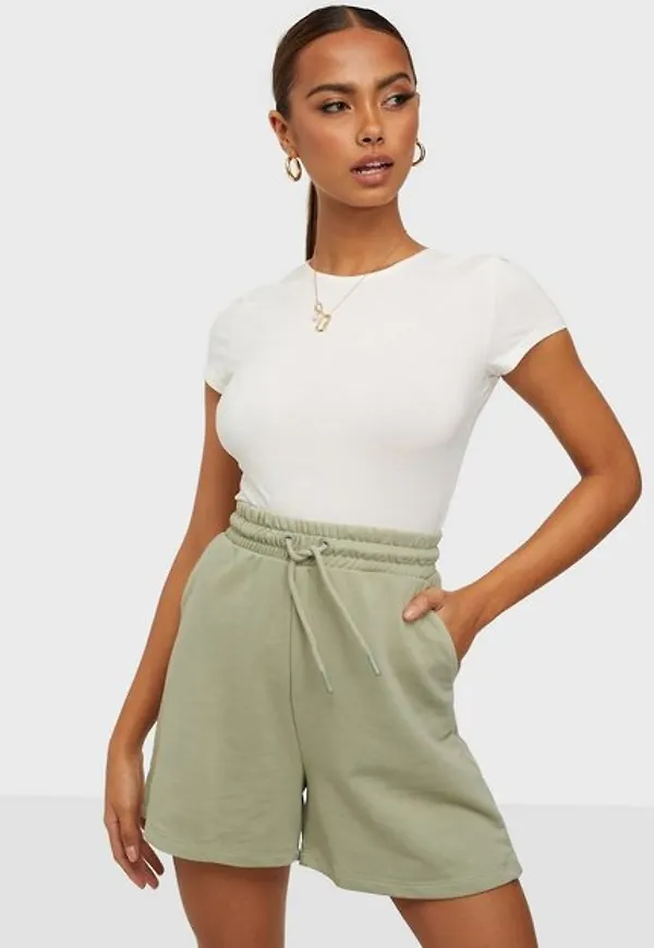 Only Onlkappi Sweat Shorts Swt Shorts Desert Sage