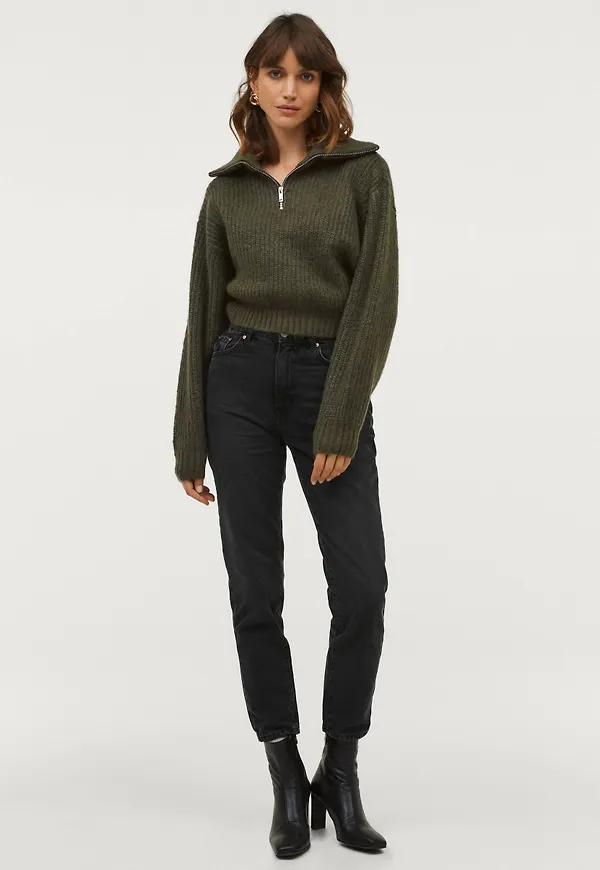 Gina Tricot - Jeans Dagny Mom - Grå