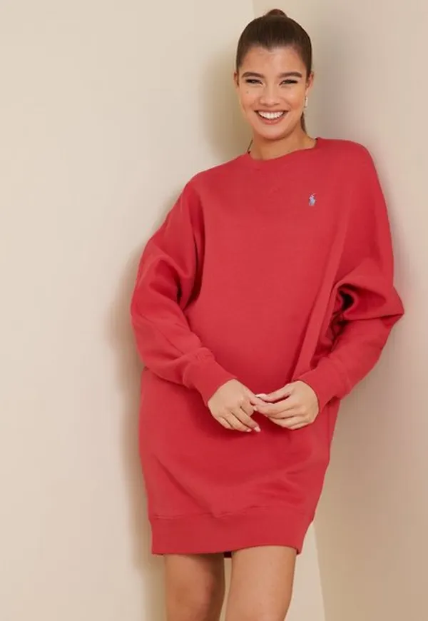 Polo Ralph Lauren Btwng Dr-Short Sleeve-Day Dress Långärmade klänningar Red