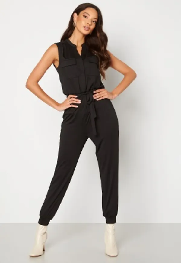 Happy Holly Adalee pocket jumpsuit Black 40/42