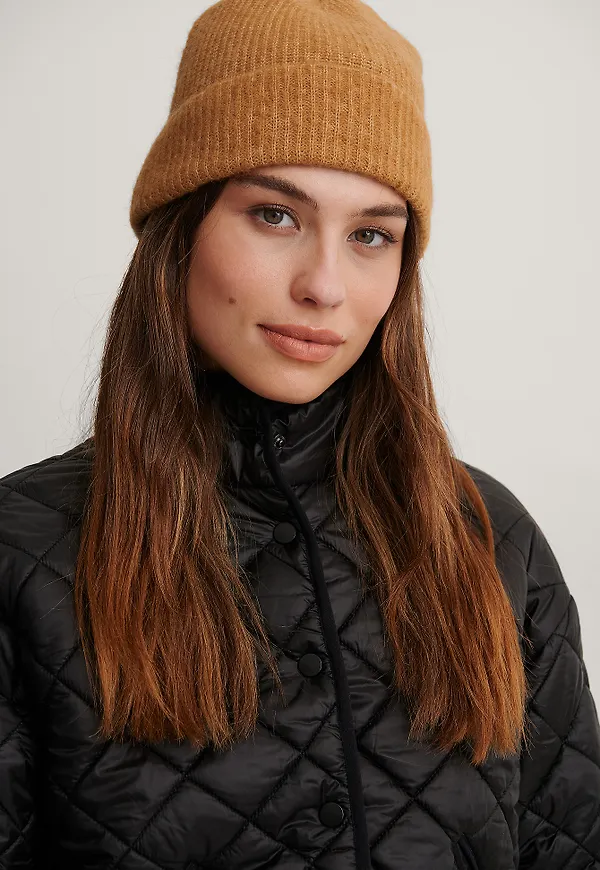 NA-KD Accessories Beanie - Orange