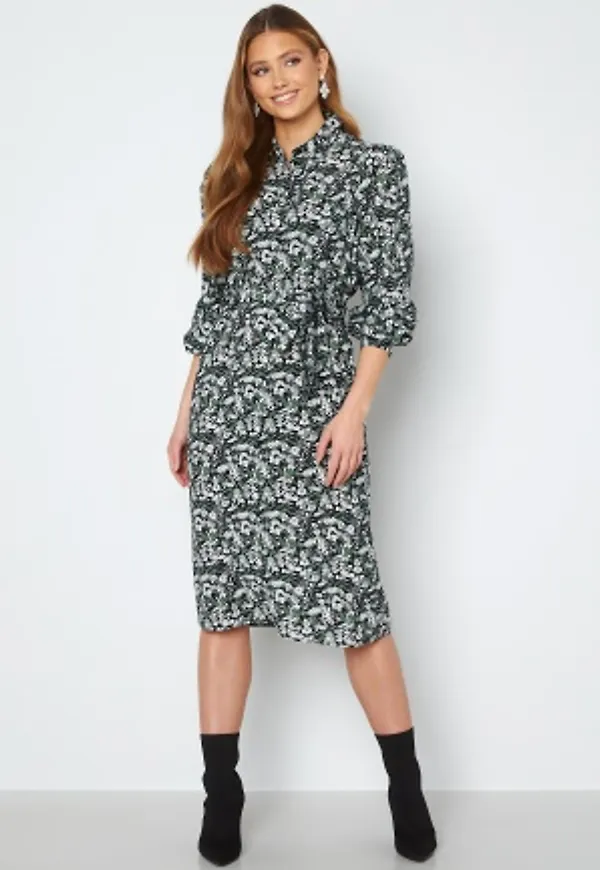 Object Collectors Item Kati L/S Shirt Dress Black 42