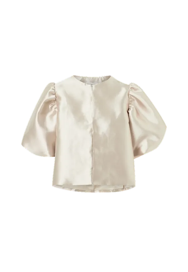 By Malina - Blus Cleo Blouse - Beige