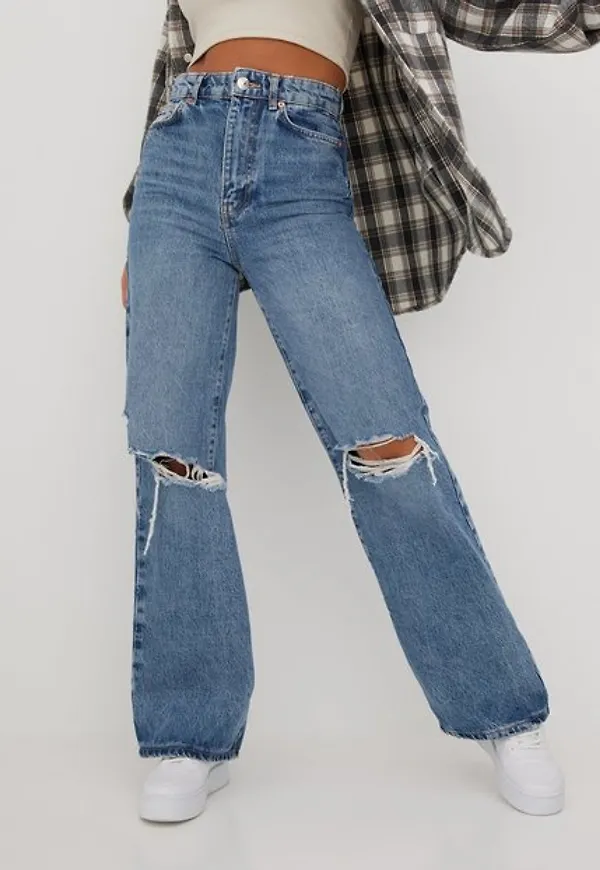 Gina Tricot Idun wide jeans Wide leg jeans Skyline