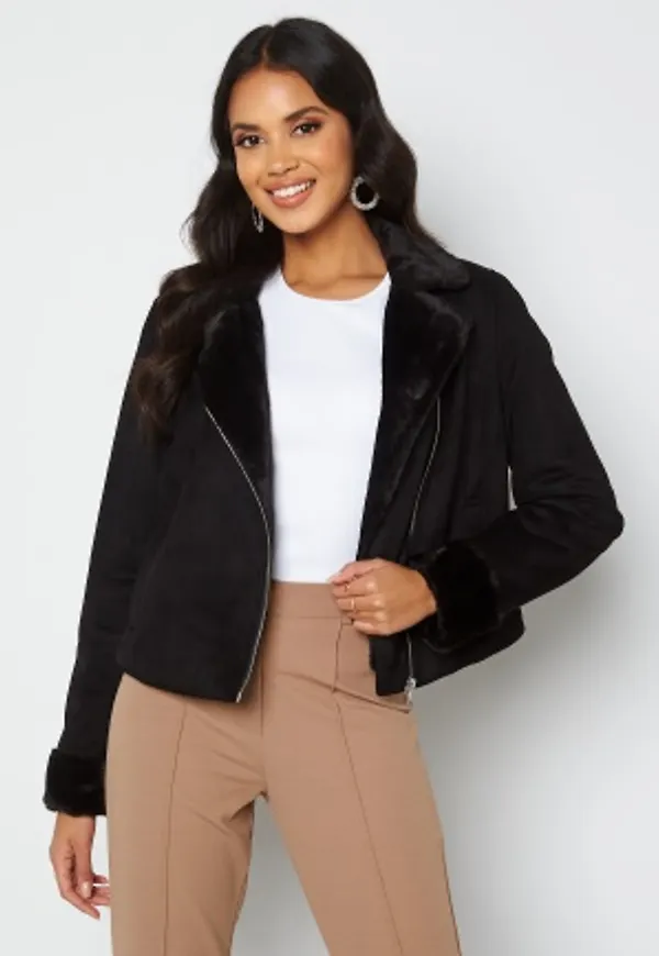 BUBBLEROOM Julia biker jacket Black 40