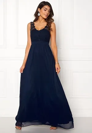 Chiara Forthi Daisy gown Dark blue 34