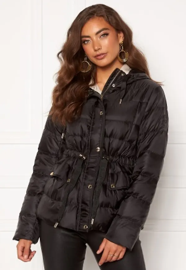 Michael Michael Kors Logo Bomber Jacket Black S