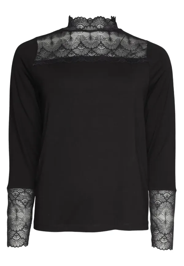 2-Biz - Blusar - Svart - Dam - Storlek: 2Xl,Xl,L,M,S