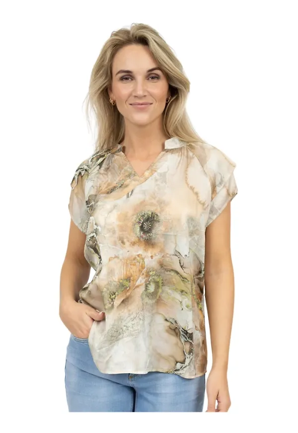 2-Biz Blouses Flerfärgad, Dam