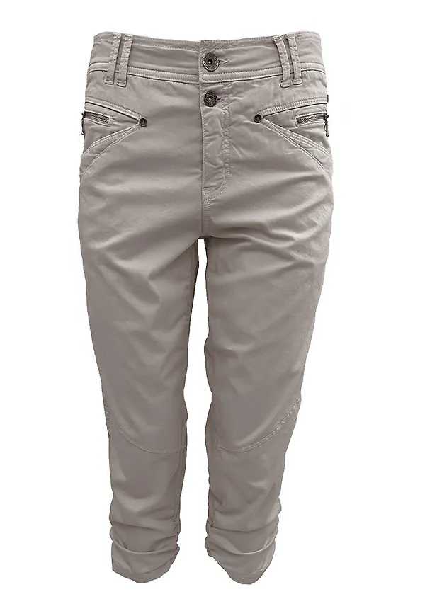 2-Biz Haber Pants Beige, Dam