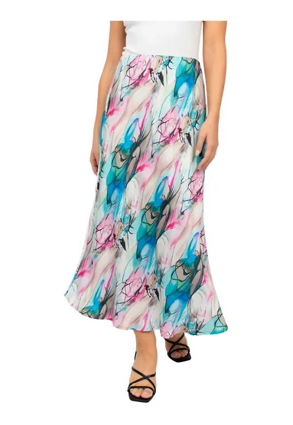 2-Biz Maxi Skirts Flerfärgad, Dam