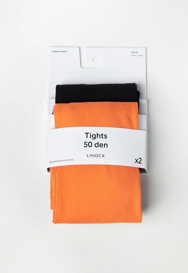 2-pack matta strumpbyxor i 50 denier
