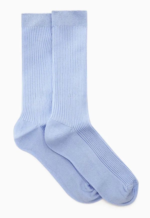 2-PACK RIBBED SOCKS