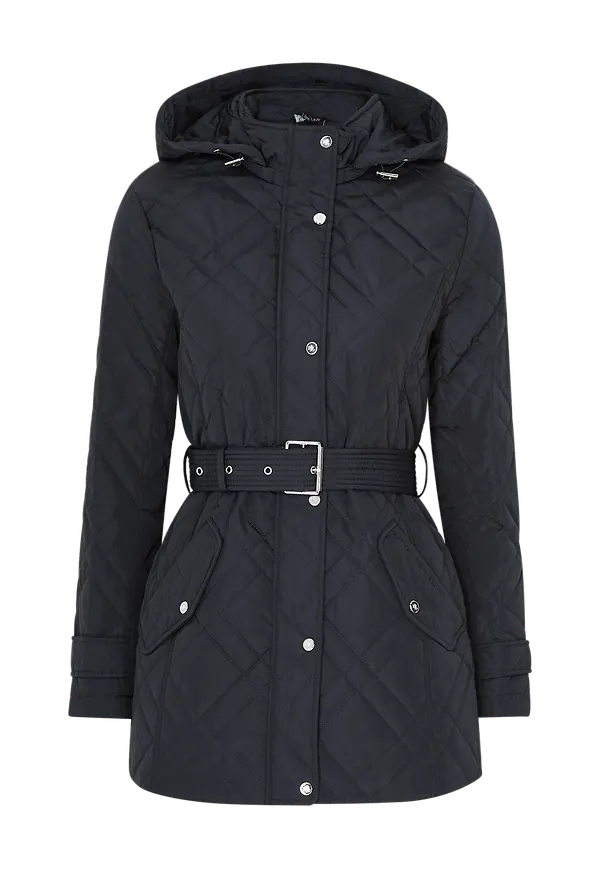 Lauren Ralph Lauren - Jacka Quilt-Belt SB Quilt W Bkl - Blå